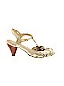 Seychelles Gold Heels Size 7 1/2 - photo 1
