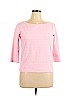 American Living Pink 3/4 Sleeve T-Shirt Size XL - photo 1