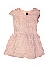 Gap Kids 100% Cotton Print Pink Dress Size 8 - photo 1