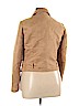 LC Lauren Conrad 100% Polyester Tan Faux Leather Jacket Size 14 - photo 2