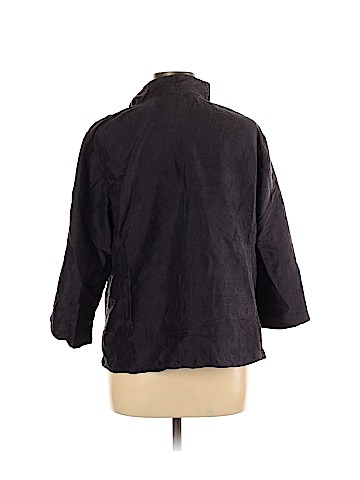 Eileen Fisher 3/4 Sleeve Silk Top (view 2)