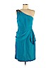 Kay Unger 100% Silk Blue Cocktail Dress Size 8 - photo 1