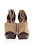 David Aaron Tan Wedges Size 6 - photo 2