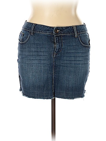 Apt. 9 Denim Skirt (view 1)