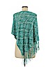 BCBGMAXAZRIA Teal Poncho One size - photo 2