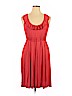 New York & Company Pink Casual Dress Size XL - photo 1