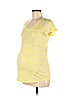 Motherhood Yellow Short Sleeve T-Shirt Size M - photo 1