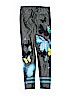 Justice Print Gray Leggings Size 16 - photo 1