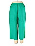 Jessica London Teal Linen Pants Size 18 - photo 2