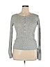 Maurices Gray Long Sleeve Henley Size XL - photo 1