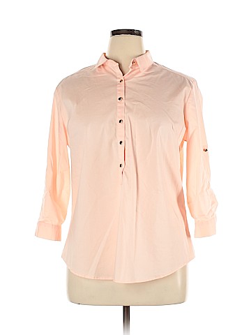 New York & Company Long Sleeve Button-Down Shirt (view 1)