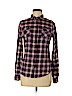 Mossimo Supply Co. 100% Cotton Purple Long Sleeve Button-Down Shirt Size M - photo 1