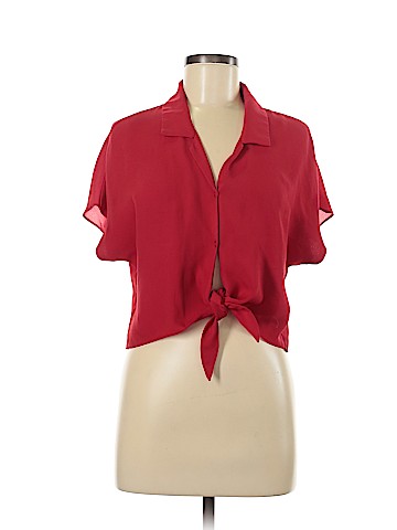 Shinestar Short Sleeve Blouse (view 1)