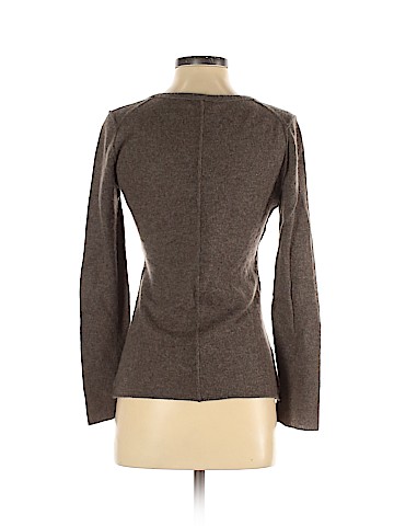 Aqua Cashmere Pullover Sweater (view 2)