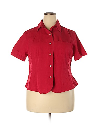 Emma James Short Sleeve Button-Down Shirt (view 1)