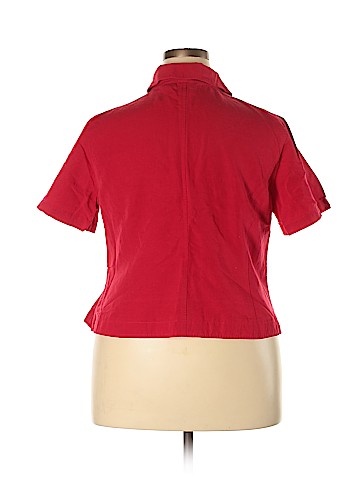 Emma James Short Sleeve Button-Down Shirt (view 2)