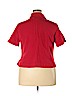 Emma James Red Short Sleeve Button-Down Shirt Size 18 - photo 2
