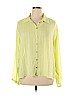 J.jill Green Long Sleeve Silk Top Size XL - photo 1