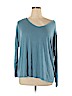 Curve Revolution Blue Long Sleeve Top Size 1X - photo 1