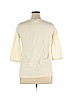 Talbots 100% Pima Cotton Ivory 3/4 Sleeve Top Size 1X - photo 2
