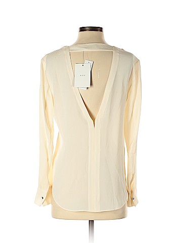 A.L.C. Long Sleeve Silk Top (view 2)