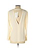 A.L.C. 100% Silk Ivory Long Sleeve Silk Top Size 2 - photo 2