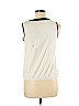 Ann Taylor LOFT White Sleeveless Blouse Size M (petite) - photo 2