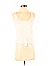 Topshop Tan Sleeveless Top Size 4 - photo 1