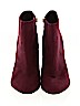Aldo Burgundy Ankle Boots Size 10 - photo 2