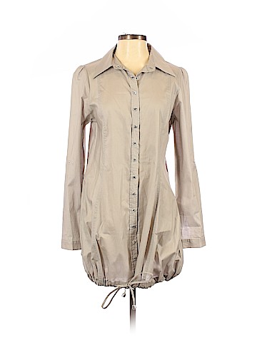 BCBGMAXAZRIA Long Sleeve Button-Down Shirt (view 1)