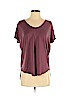 American Eagle Outfitters Burgundy Short Sleeve T-Shirt Size XS - photo 1