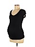 Liz Lange Maternity for Target Black Short Sleeve T-Shirt Size S - photo 1