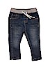 Cat & Jack 100% Cotton Solid Blue Jeans 12-18 MO / 18 MO - photo 1