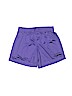 Danskin 100% Polyester Solid Purple Athletic Shorts Size 10 - 12 - photo 1