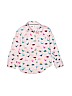 Cat & Jack 100% Cotton Pink Long Sleeve Button-Down Shirt Size XS (kids) - photo 1