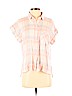 Rails Pink Short Sleeve Button-Down Shirt Size XS - photo 1