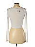 Forever 21 White Long Sleeve Top Size L - photo 2