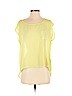 Forever 21 100% Polyester Yellow Short Sleeve Blouse Size S - photo 1