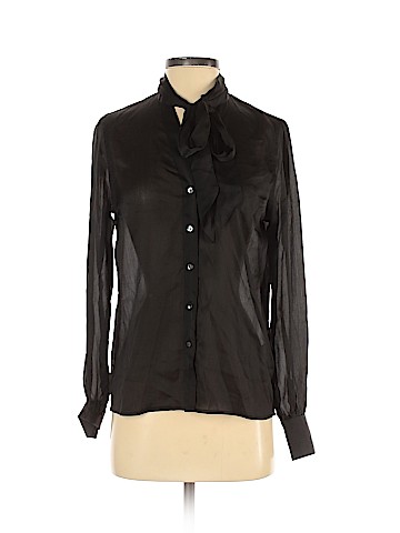 Avec Les Filles Long Sleeve Blouse (view 1)