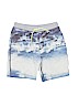 Crewcuts 100% Cotton Print Gray Shorts Size 10 - photo 1