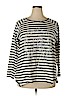 Avenue 100% Cotton White Long Sleeve Top Size 18 - 20 Plus - photo 1