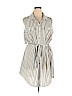 City Chic White Casual Dress Size L - photo 1