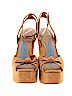 B Brian Atwood Tan Heels Size 9 1/2 - photo 2