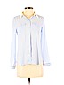 Ann Taylor LOFT 100% Polyester Blue Long Sleeve Blouse Size XS (petite) - photo 1