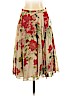 Moschino Cheap And Chic 100% Silk Tan Silk Skirt Size 6 - photo 1