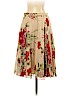 Moschino Cheap And Chic 100% Silk Tan Silk Skirt Size 6 - photo 2
