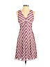 Ann Taylor LOFT 100% Polyester Purple Casual Dress Size 4 (petite) - photo 1
