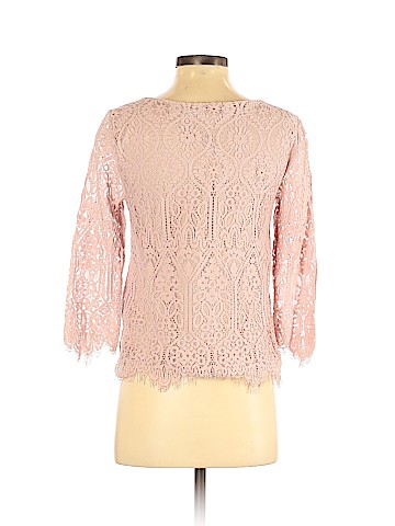 Ann Taylor LOFT 3/4 Sleeve Blouse (view 2)