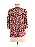 Cato 100% Rayon Red 3/4 Sleeve Blouse Size XL - photo 2