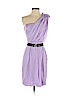 BCBGMAXAZRIA 100% Rayon Purple Casual Dress Size 4 - photo 1